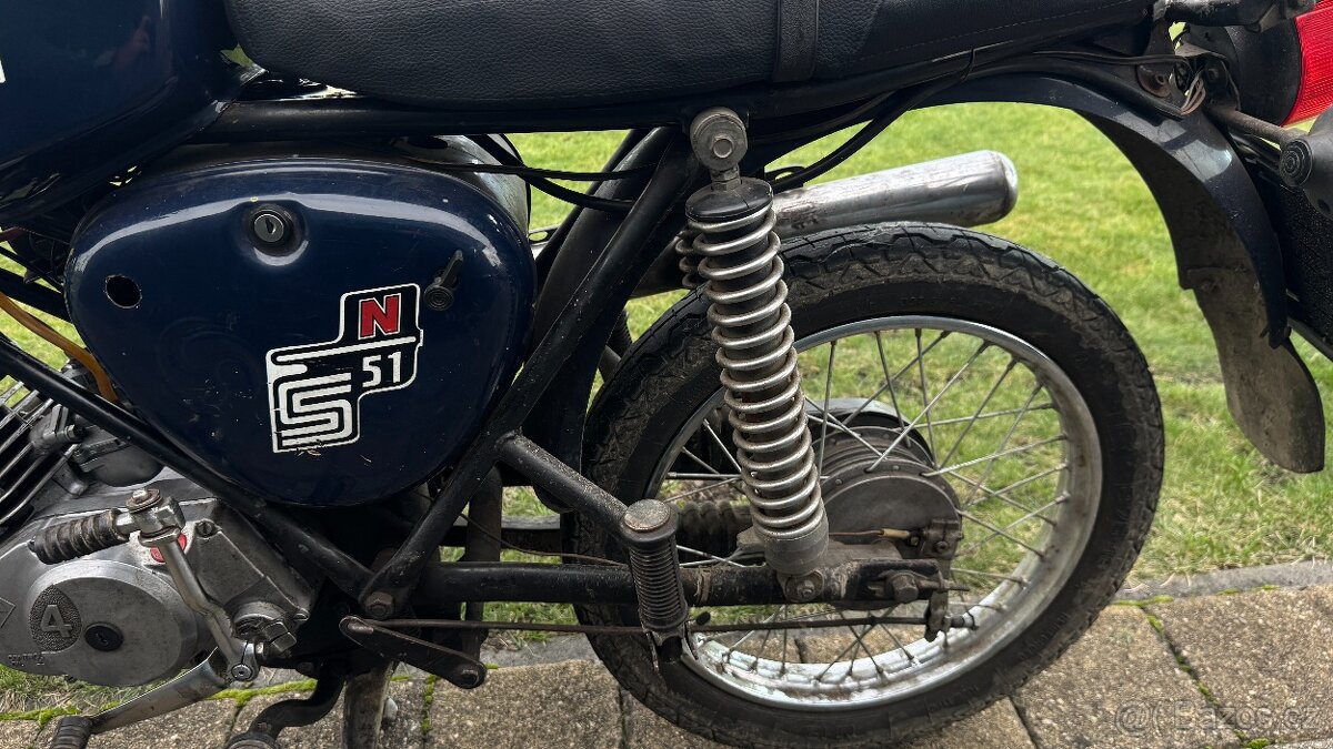 Simson S51 Enduro, plně funkční,platné doklady i STK. - 9