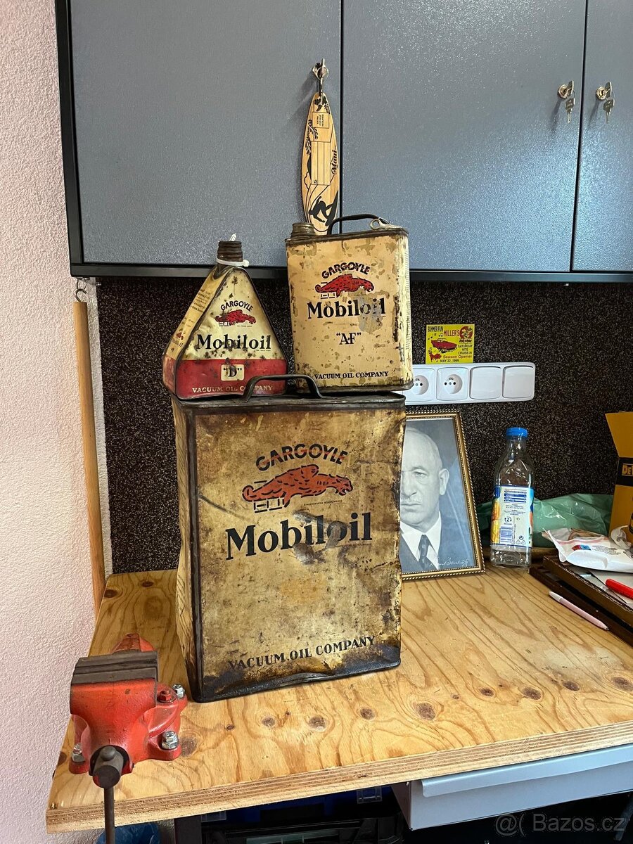 Staré plechovky, značky a cedule - 9