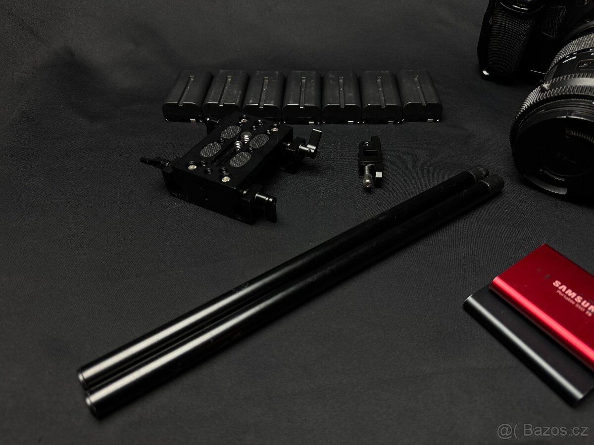 Blackmagic pocket cinema camera 6K pro + objektivy - 9