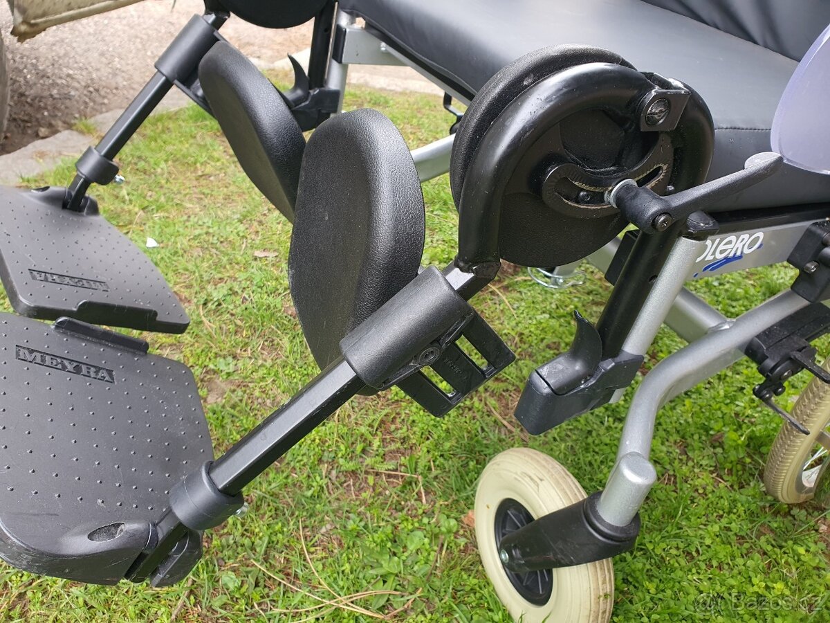 JAKO NOVÝ značkový KVALITNÍ invalidní vozík MEYRA - 9