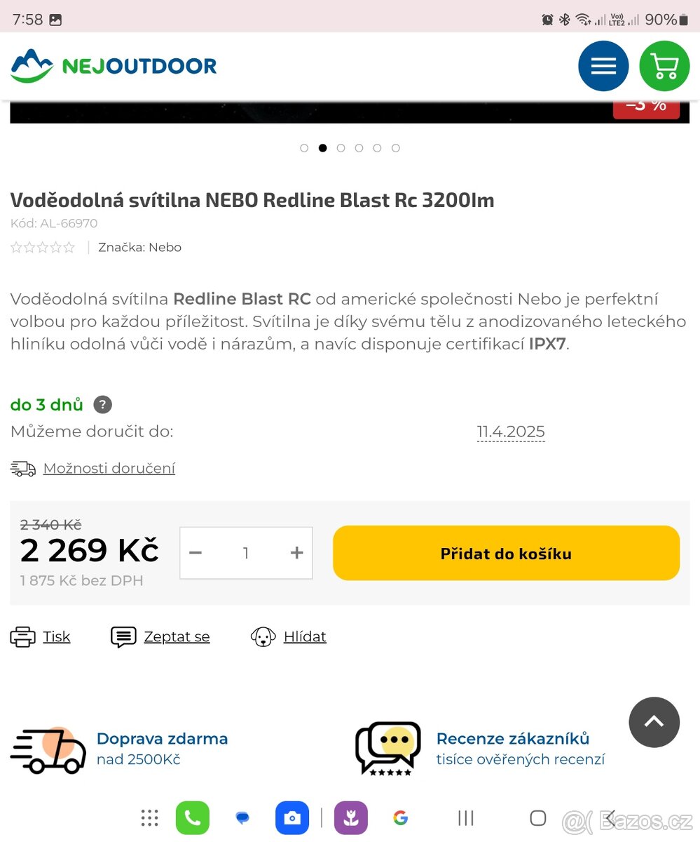 camping svítilna taktická samopal stan outdoorová - 9