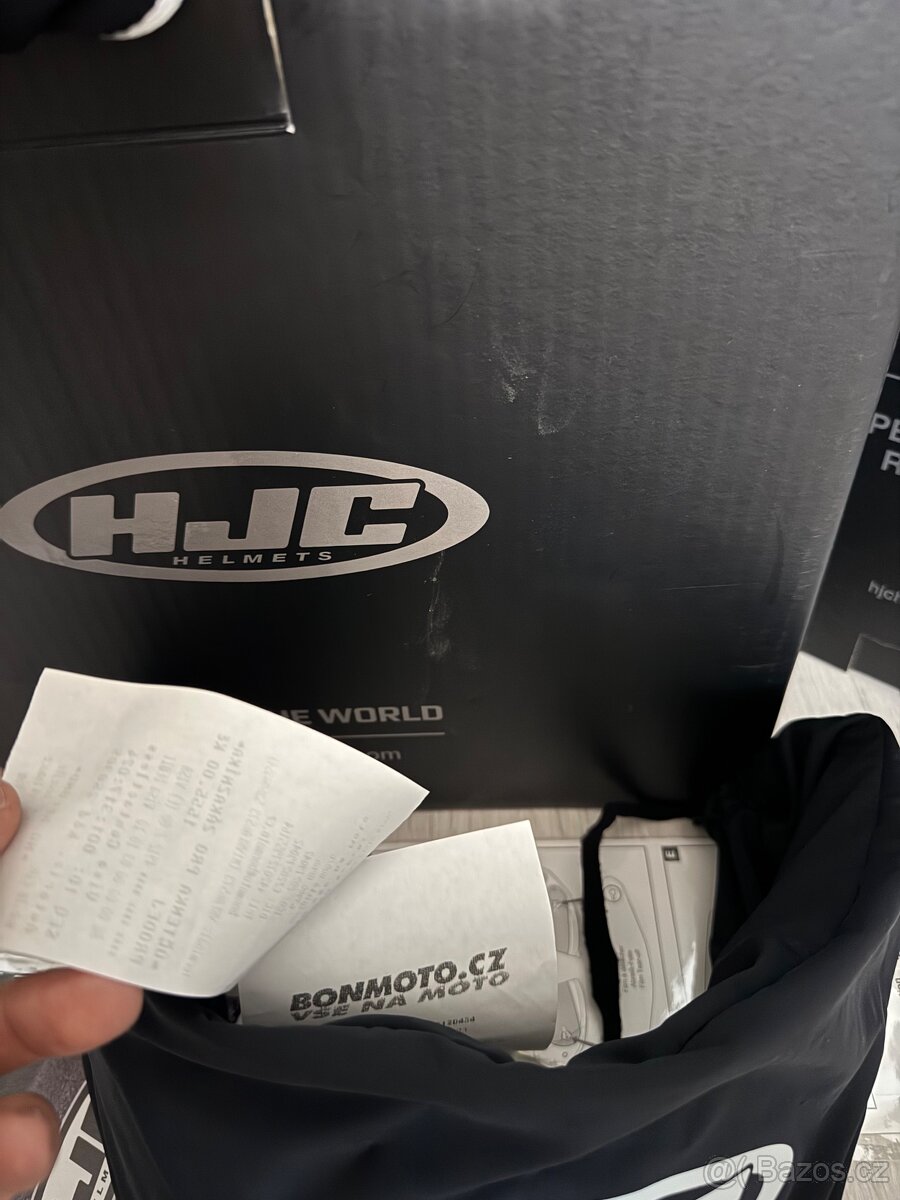 Prodám helmu na moto HJC RPHA 1 Senin MC3HSF vel. S - 9