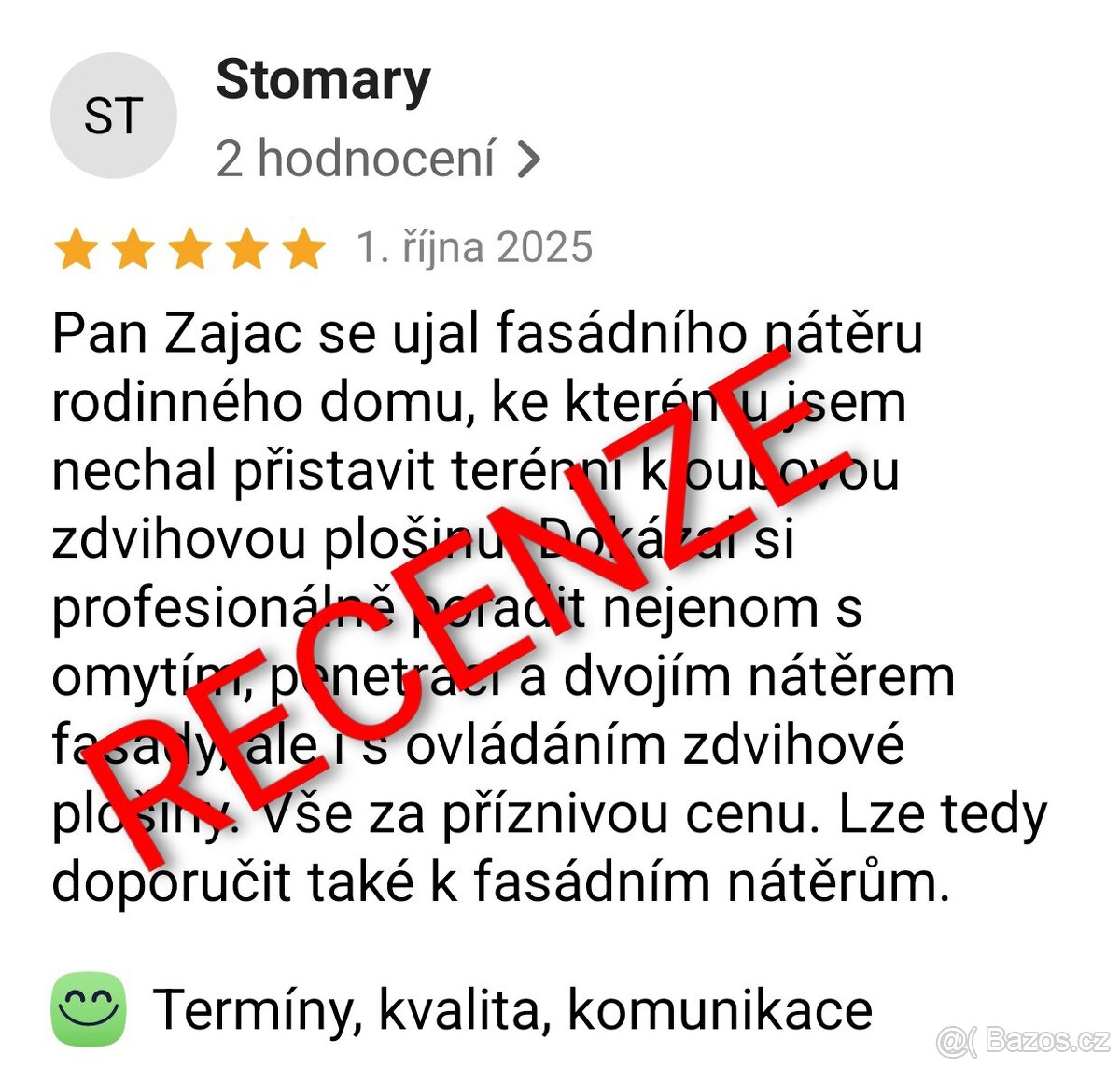 Malíř, lakýrník, malířské, lakýrnické práce - 9