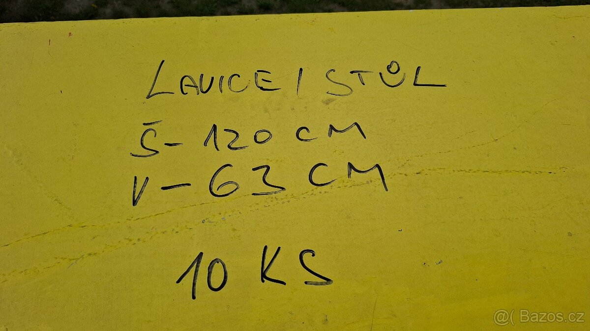 Stoly Židle Lavice Ponk Pracovní stůl - více typů - 9