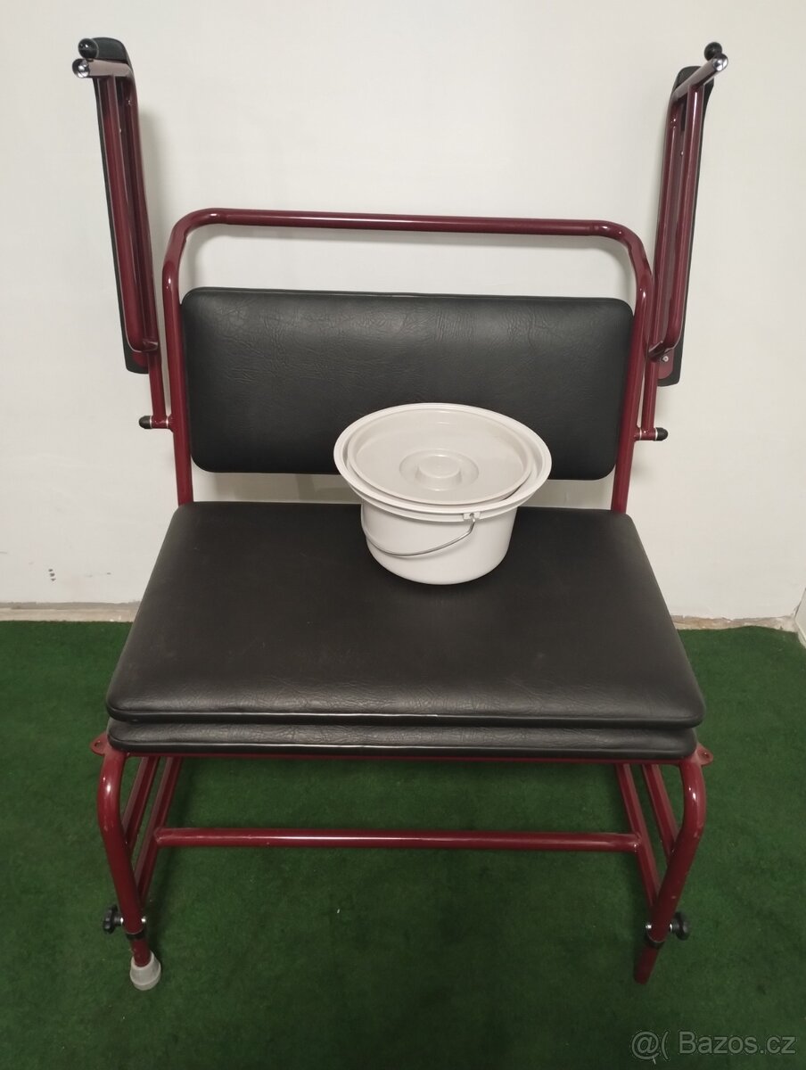 WC křeslo XXL pro bariatrické pacienty - 9