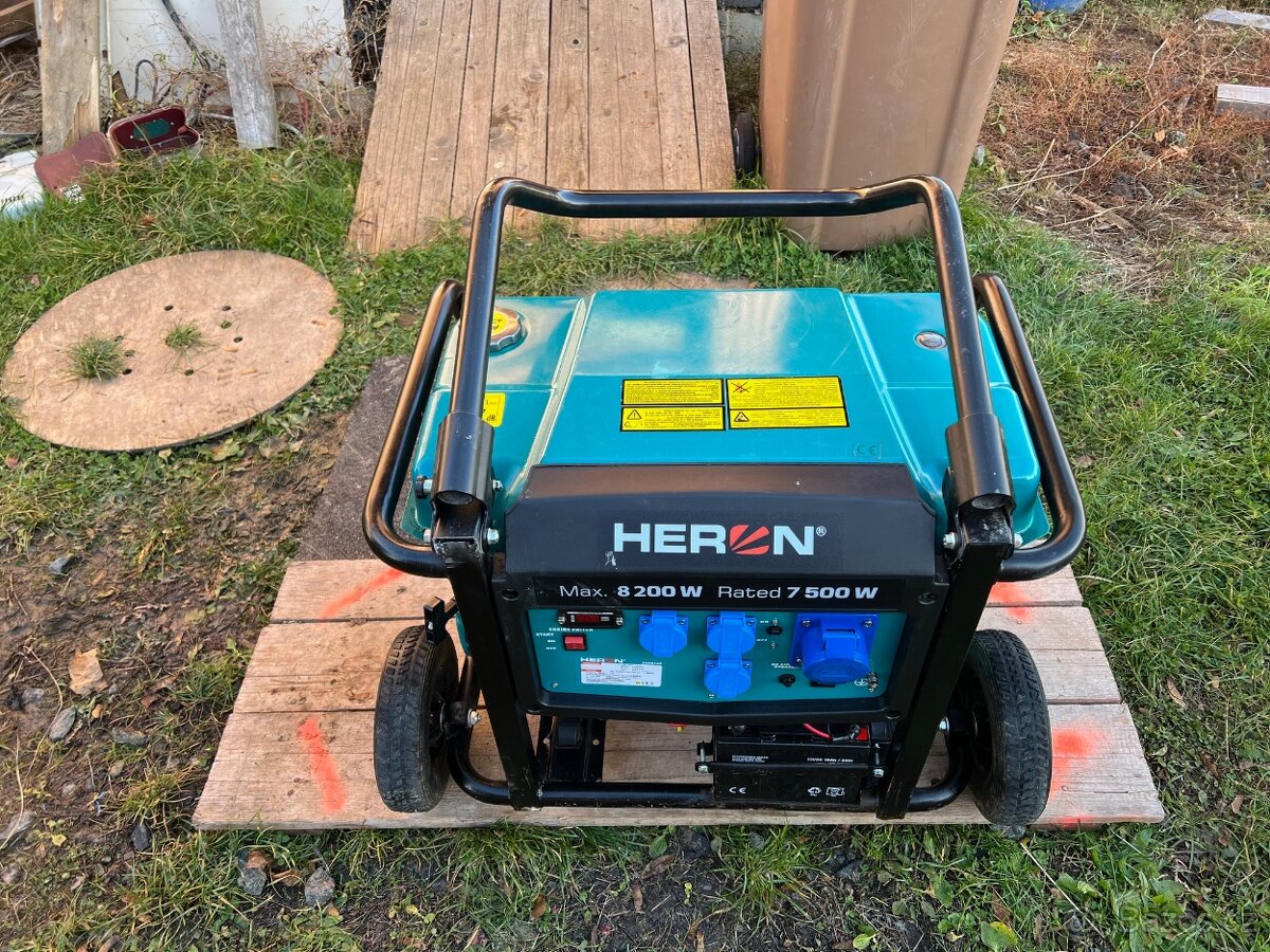 Elektrocentrála HERON 8896145, 17HP/8,2kW - 9