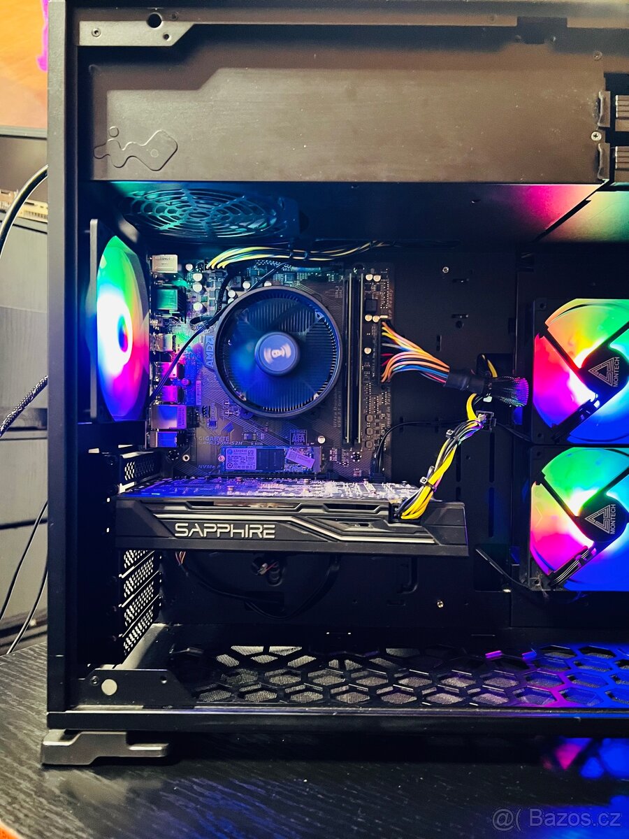 Herní Ryzen 5, až 16GB DDR4, m.2 SSD+ HDD, RX 470 4GB Win 11 - 9