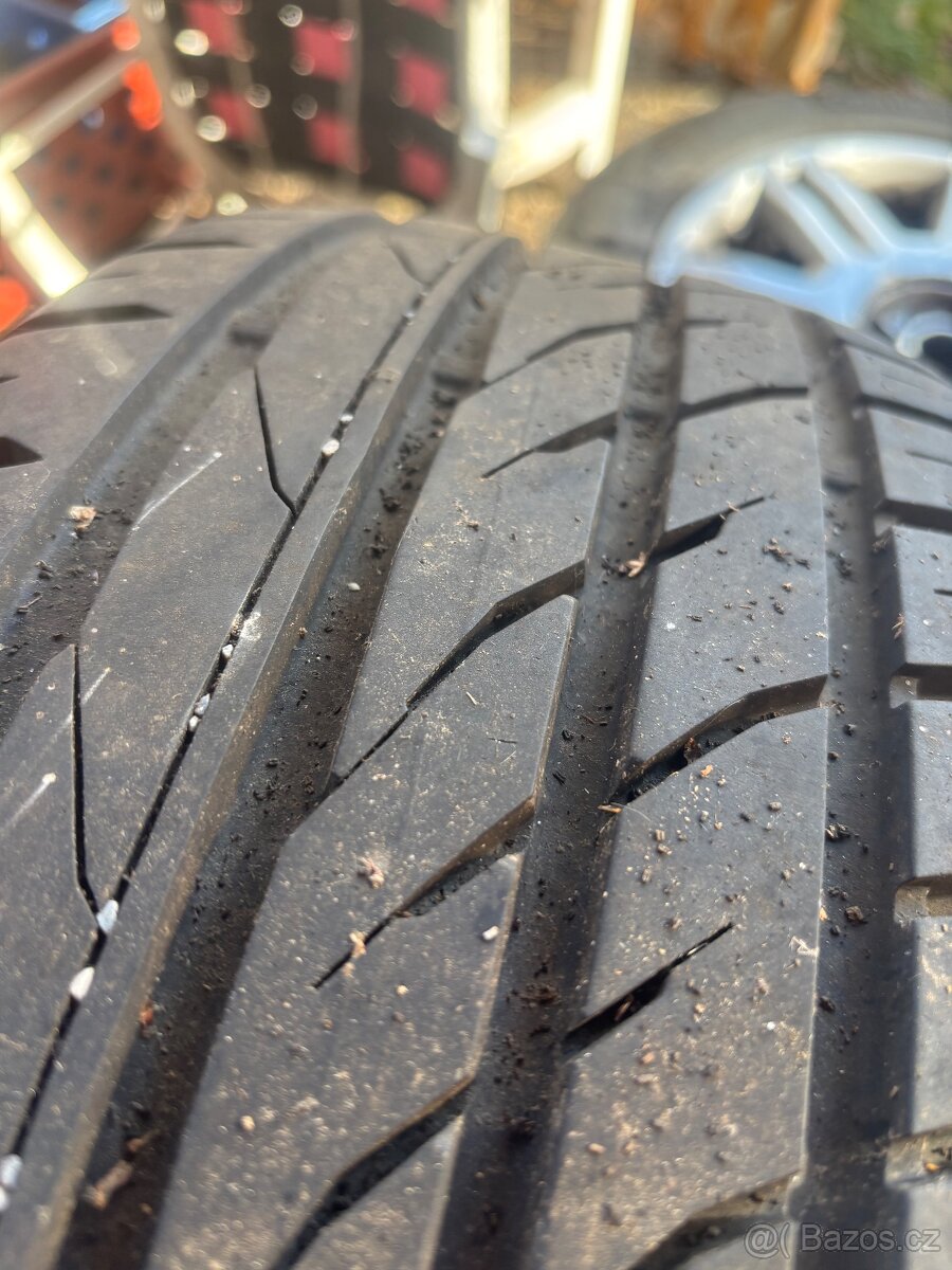 Alu disky fiat Stilo+ pneu - 9