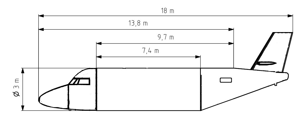 Dřevěný trup letadla – základ pro glamping, domek, ateliér - 9
