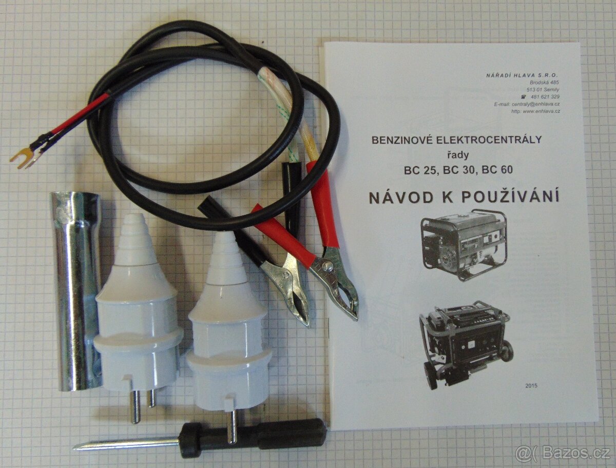 Elektrocentrála BC 25N 2,8/2,5kW nová, profesionální záruka - 9