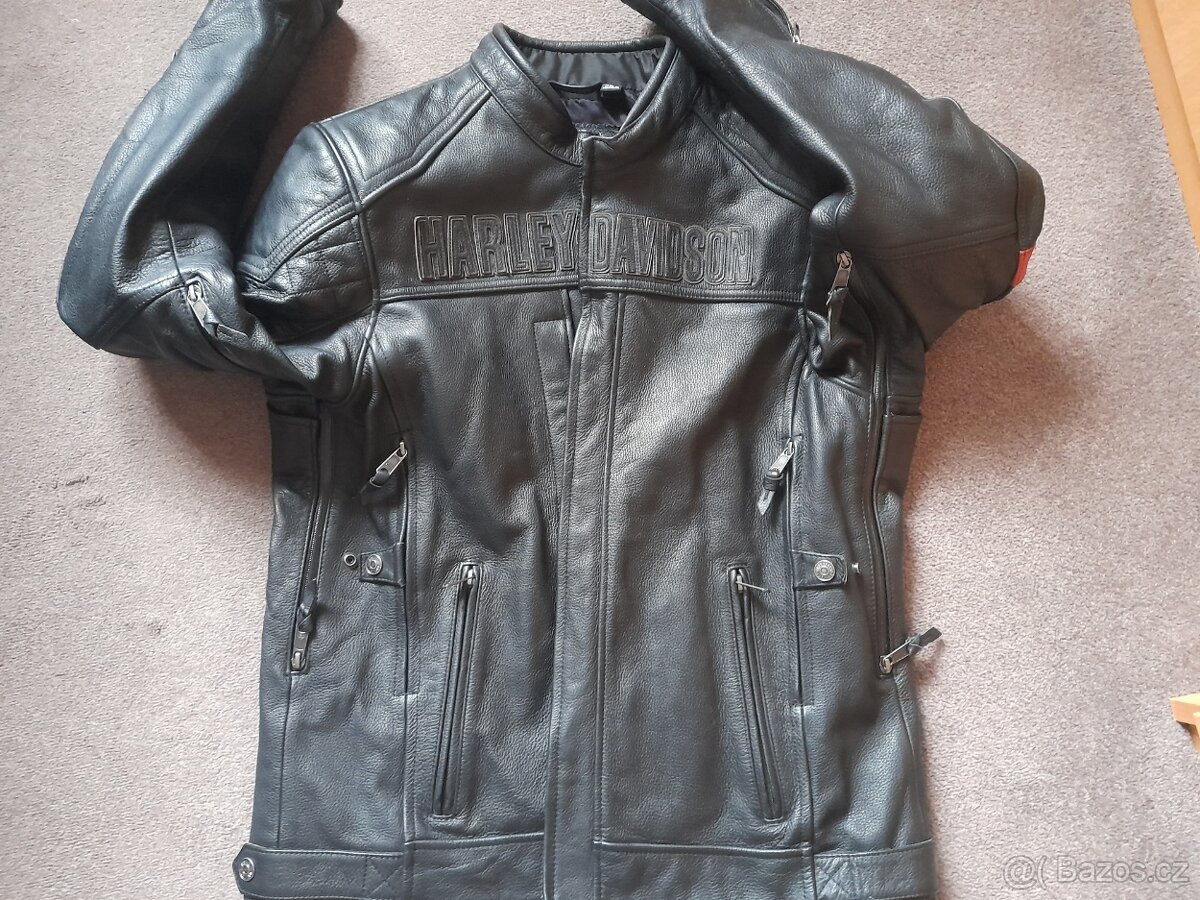 HARLEY DAVIDSON® VANOCKER kožená bunda XL TOP - 9