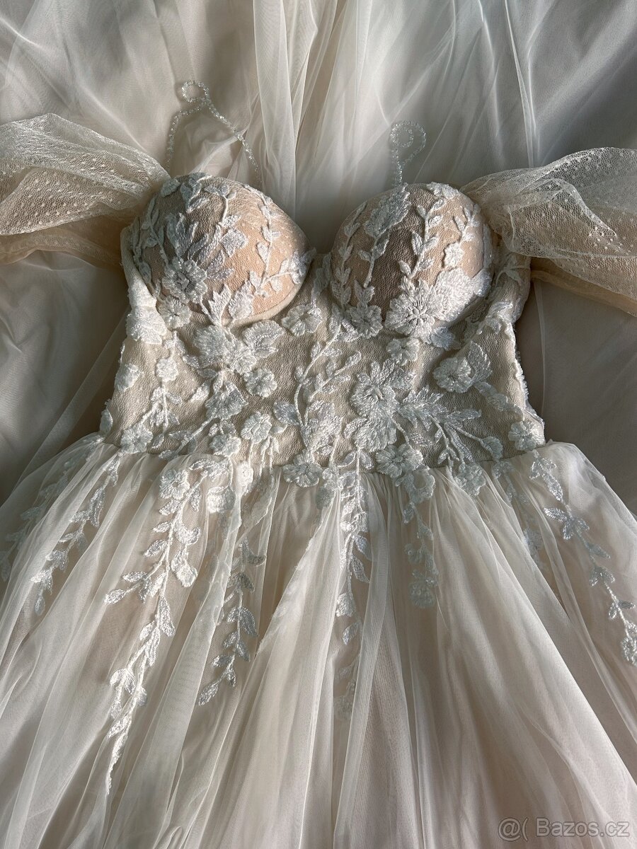 Svatební šaty Elody 36 - 9