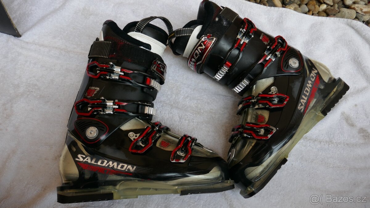 LYŽE FISCHER VIRON 6.6 165CM/LYŽÁKY SALOMON 28 - 9