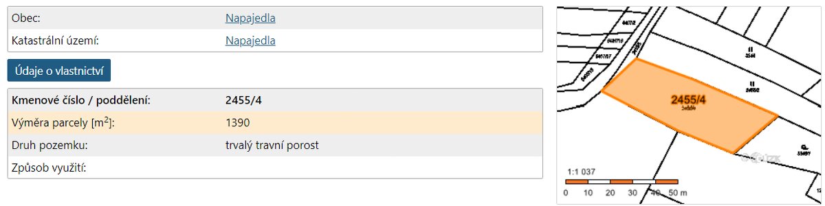 Prodej celého pozemku Pěnné 2144 m² - 9