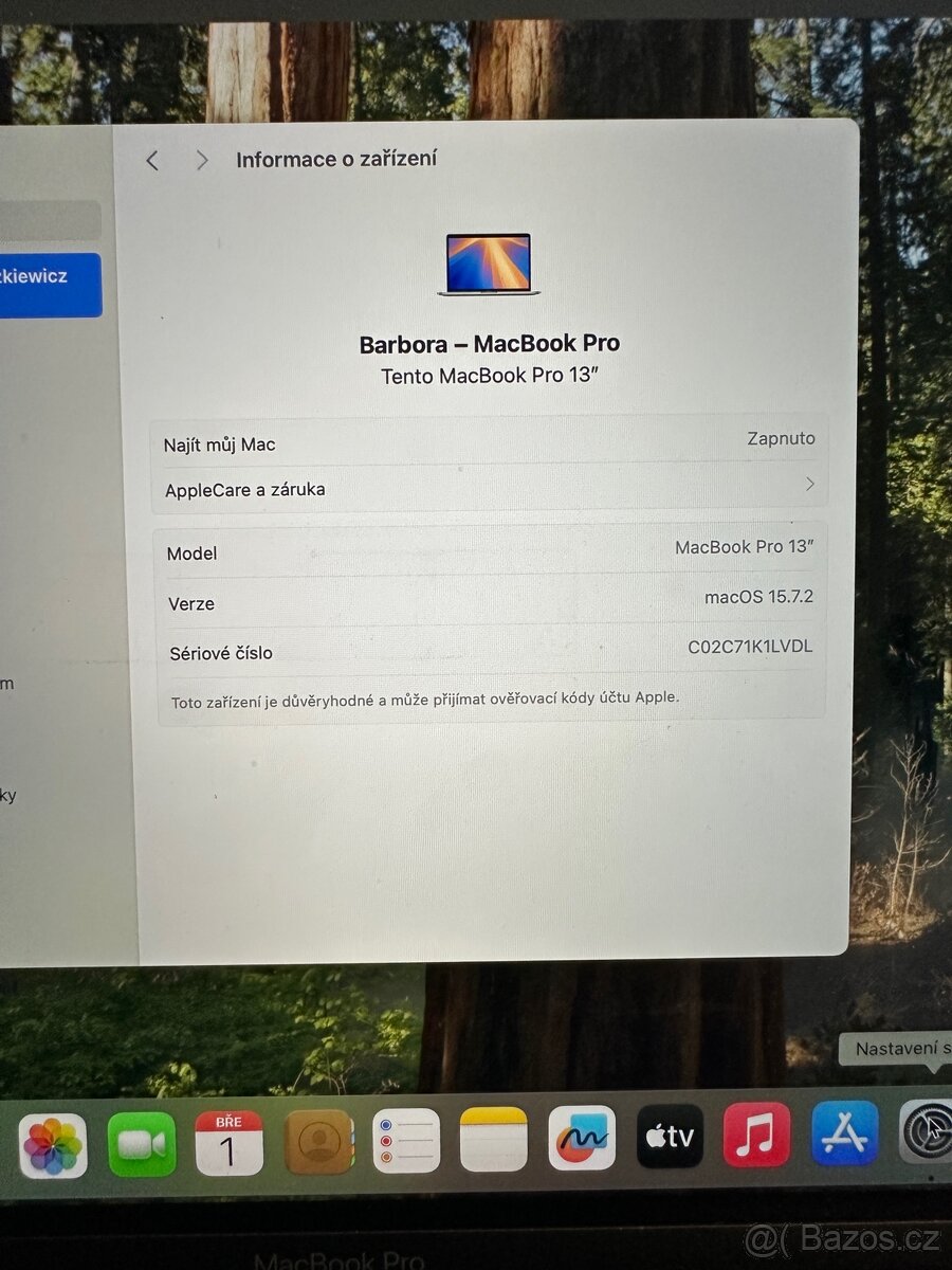 MacBook Pro 13” 2019 (Intel i7, 16 GB RAM, 1 TB SSD) - 9