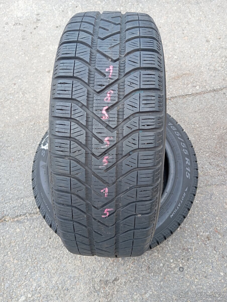 185/55 R15 82T M+S Pirelli Snowcontrol serie 3 - 9