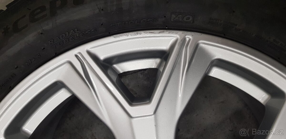 Seat Arona,alu disky 17', zimní pneu - 9