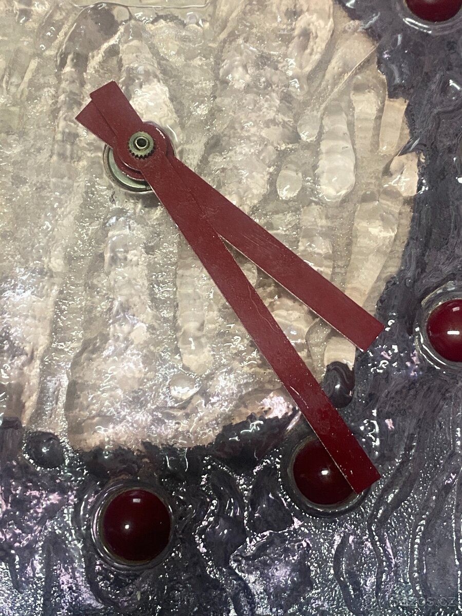 hodiny prim skleněné nástěnné hodiny prim retro hodiny prim - 9