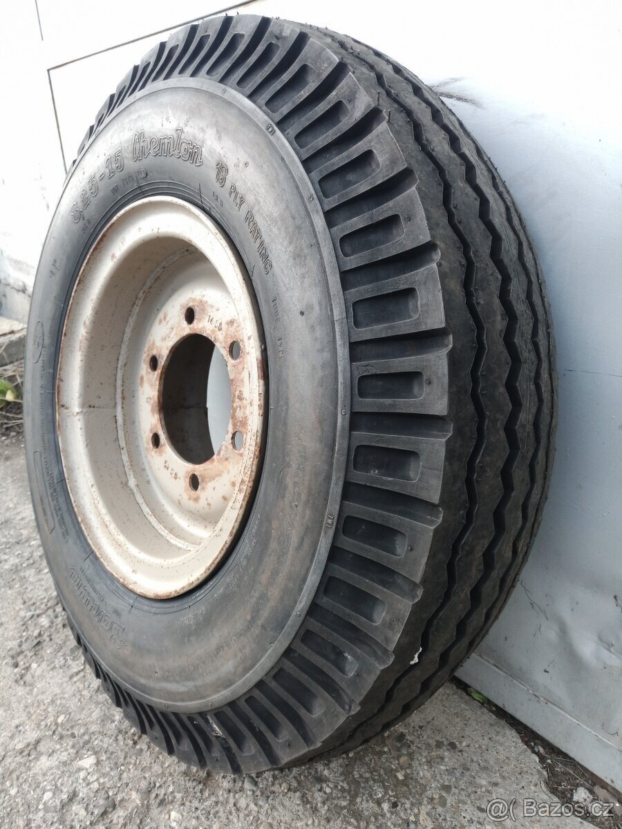 Kola 8,25-15,16 PR Nepoužité.Vlek,vlečka,maringotka - 9