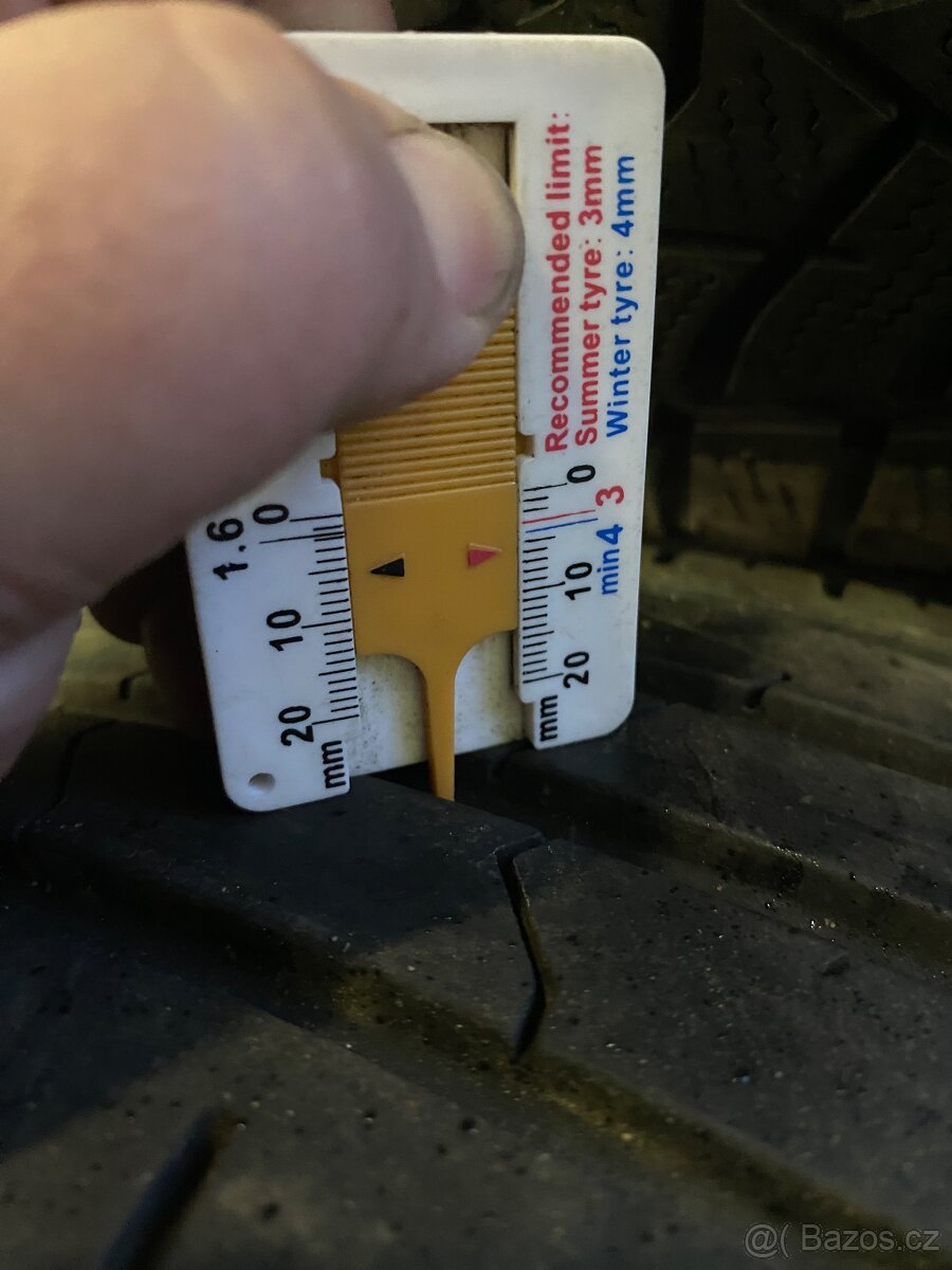 4x100 R16 6J ET45 Fiat Punto Evo + 195/55 R16 letné - 9