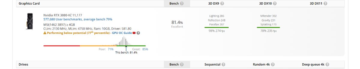 MSI GeForce RTX 3080 SUPRIM X 10GB - plně funkční - 9