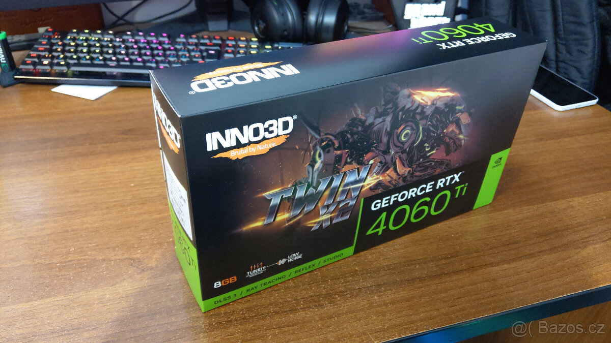INNO3D GeForce RTX 4060Ti TWIN X2 - ZÁRUKA - 9