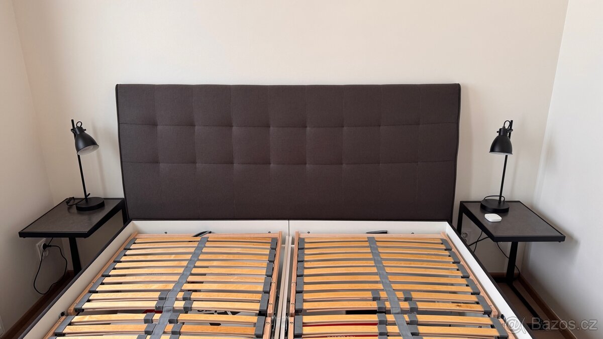 Čalouněna postel 180/200 cm - 9