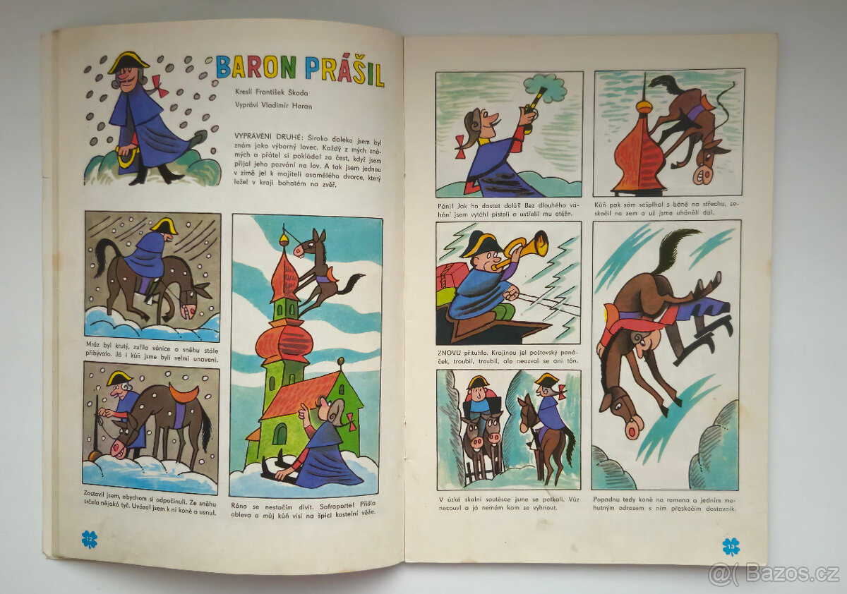 Čtyřlístek č. 28 - Boj o zlato - Original - NELUŠTĚNÝ - 9