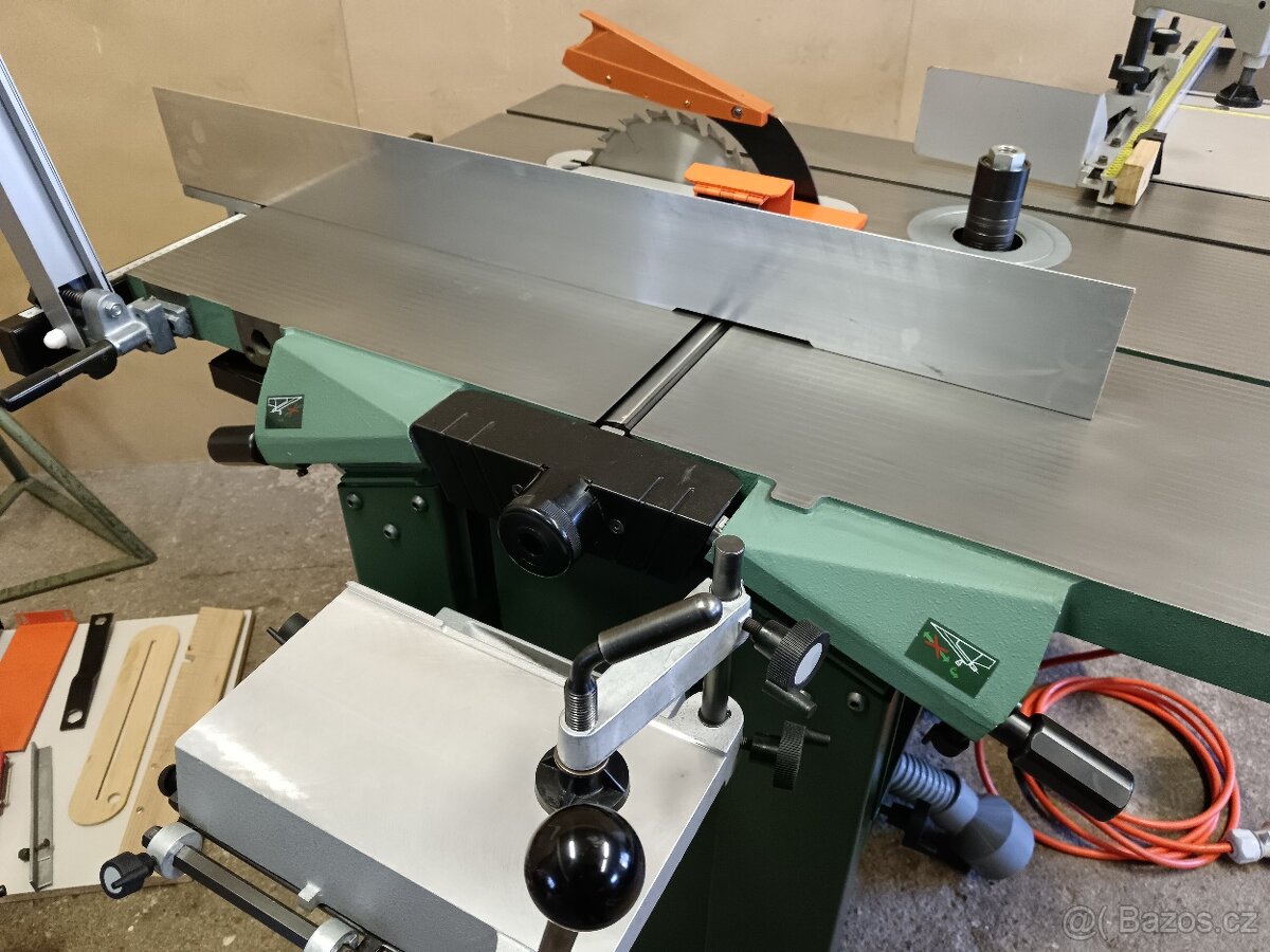 Kombinovaný stroj, pila, hoblovka, frézka, dlabačka - 9