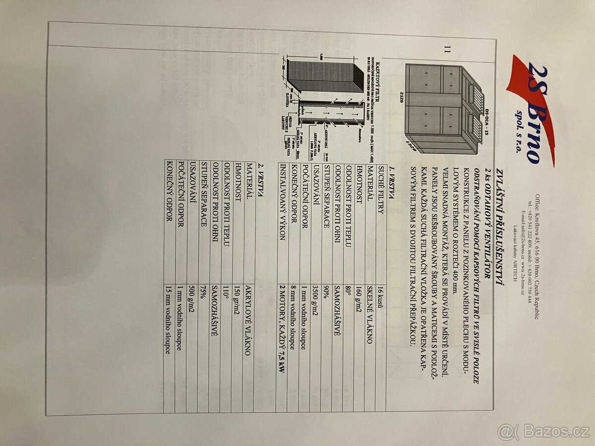 Průmyslová lakovna 10x5x4,3m AIRTECH MODULAR 10x5x4,3m - 9