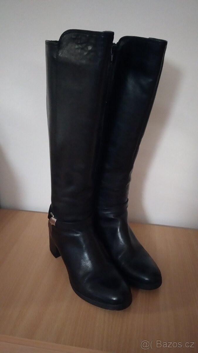 Kožené kozačky Baťa, vel.36 - 9