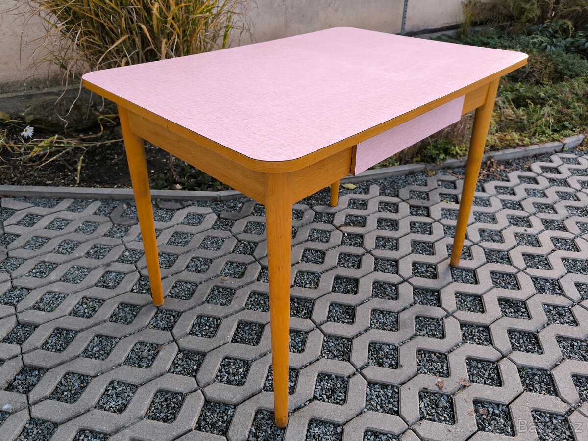 Retro kuchyňský umakartový stůl Jitona - 60. léta - 9