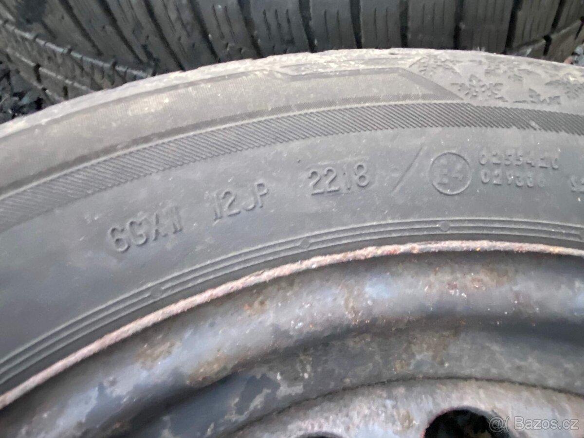 96. sada zimní kola 205/60/16 5x112 Mercedes E - 9