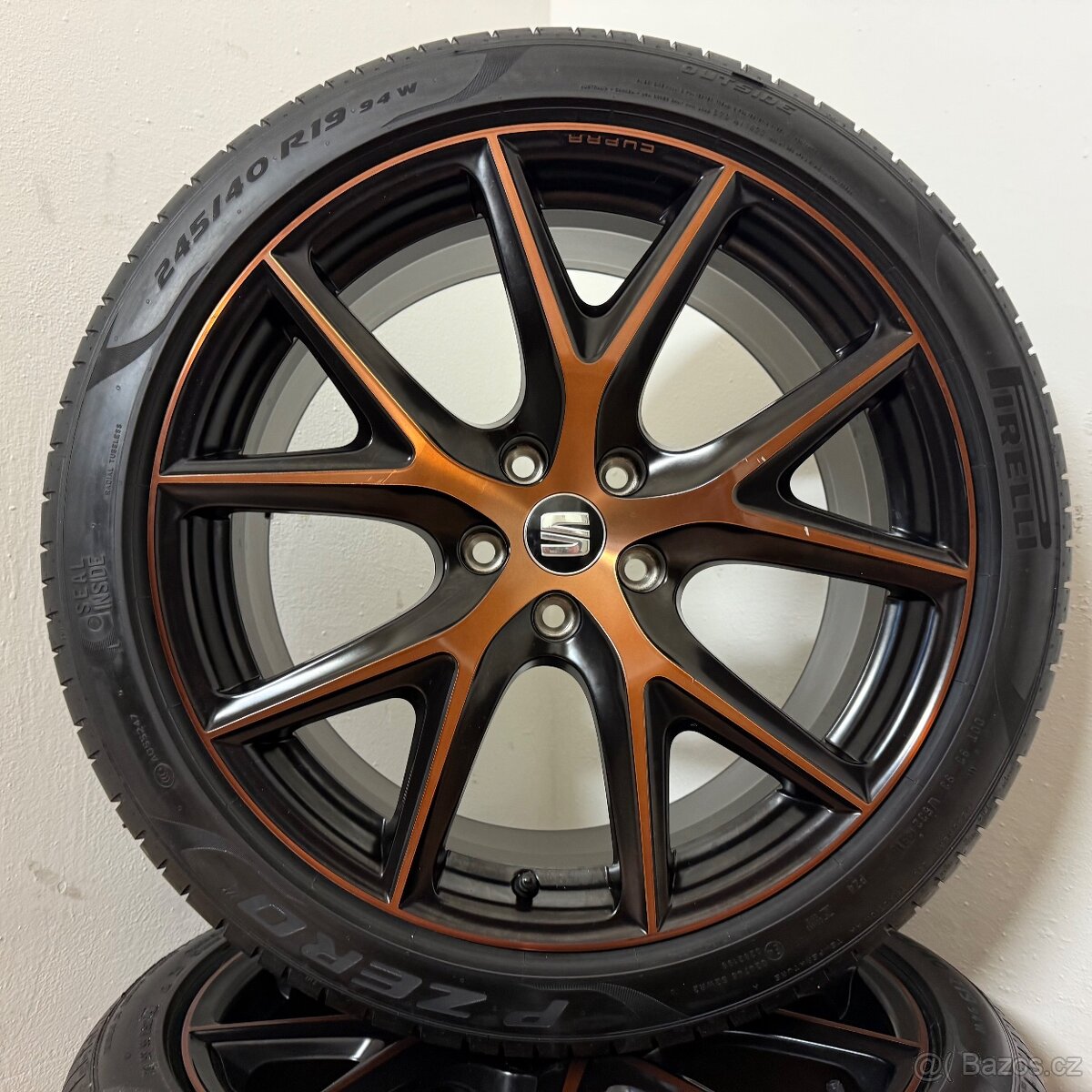 CUPRA FORMENTOR 5x112 R19 ET40+LETNÍ 245/40R19 7mm - 9