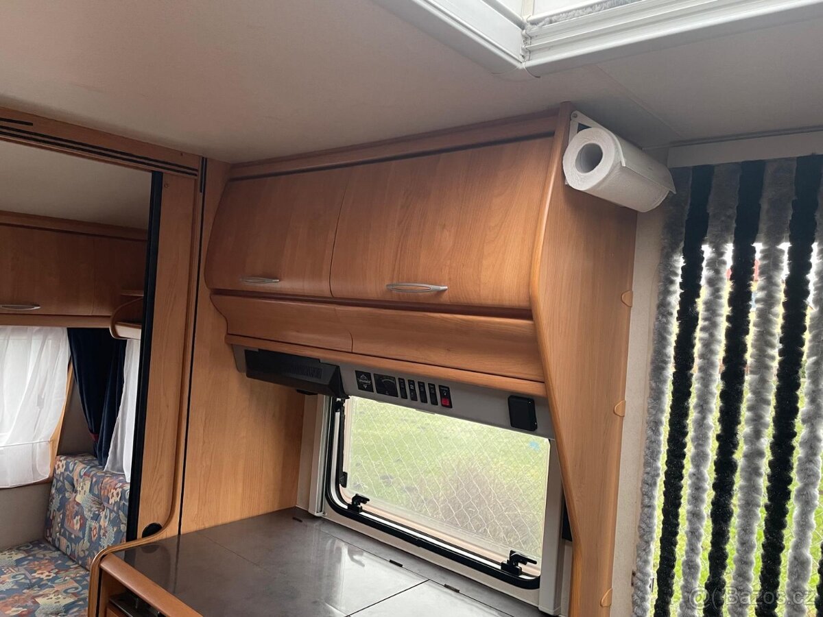 Hobby Excellent 450, 4 osoby, bojler, rozfuk, wc, stan - 9