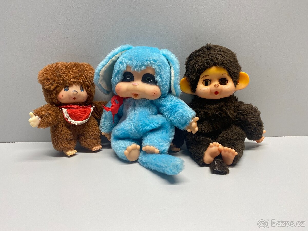 hračky staré hračky mončičák retro hračka mončičák plyšák - 9