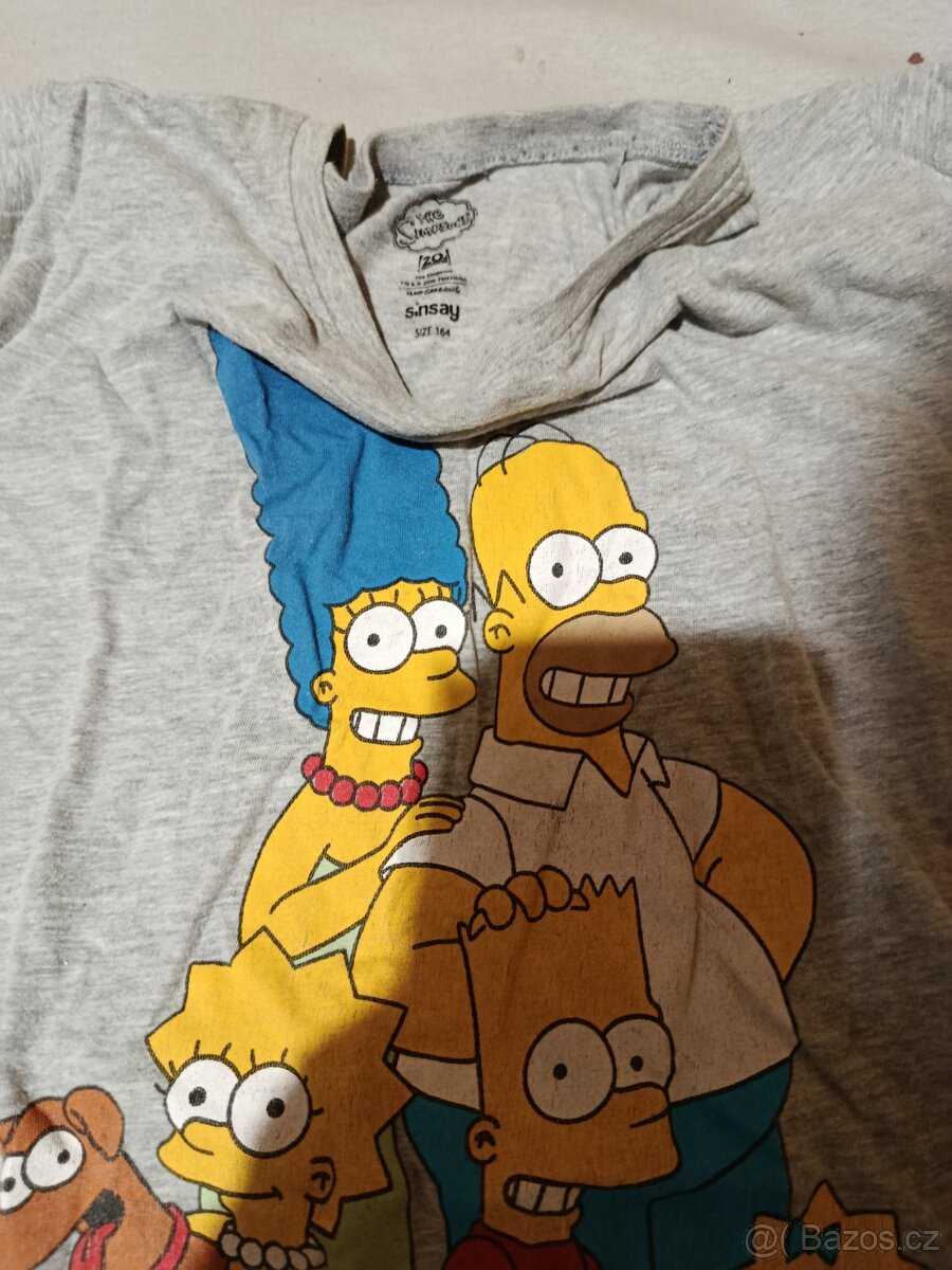 Chlapecká trika Bart, Scooby doo, mašinka Tomáš - 9