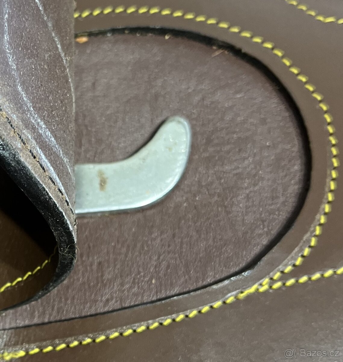 Australské sedlo s hruškou hnědé - 9