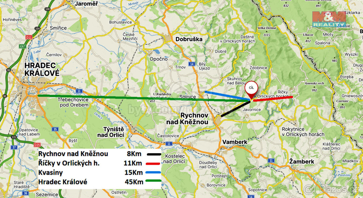 Prodej dům a pozemek 3948 m², Liberk - Hláska - 9