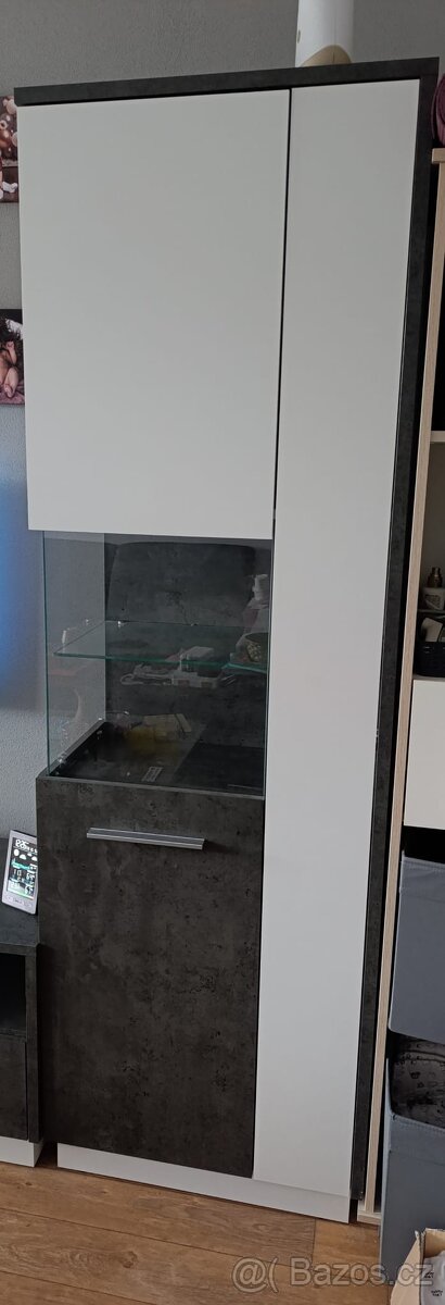 Obývací stěna SCONTO ZINGARO + komoda ZINGARO - 9