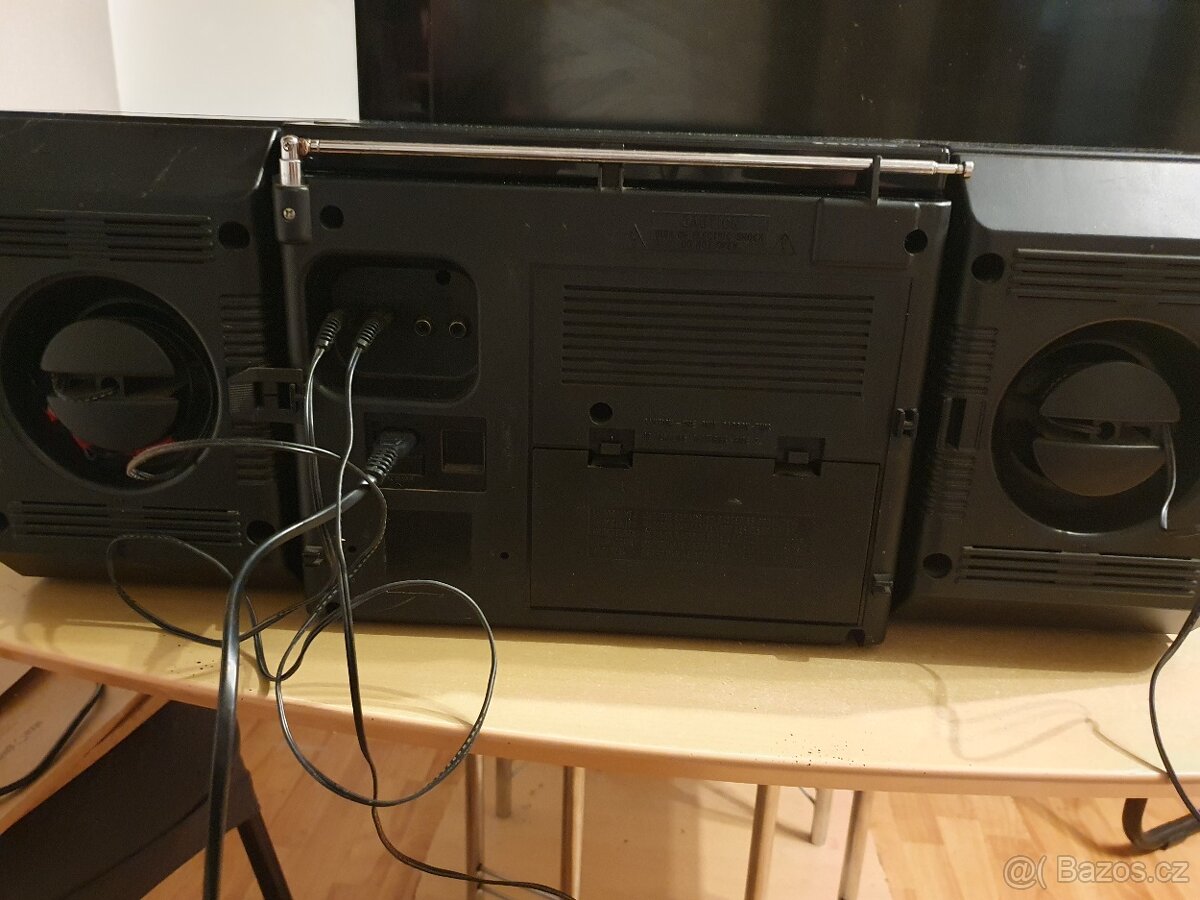 PHILIPS D 8478 80 léta BOOMBOX Kazeťák - 9