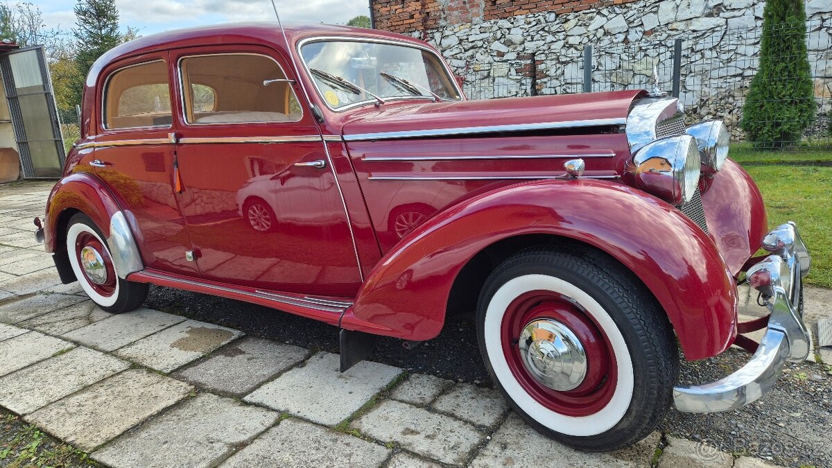 Mercedes 170 S 1950 podívej, jak je nové krásné - 9