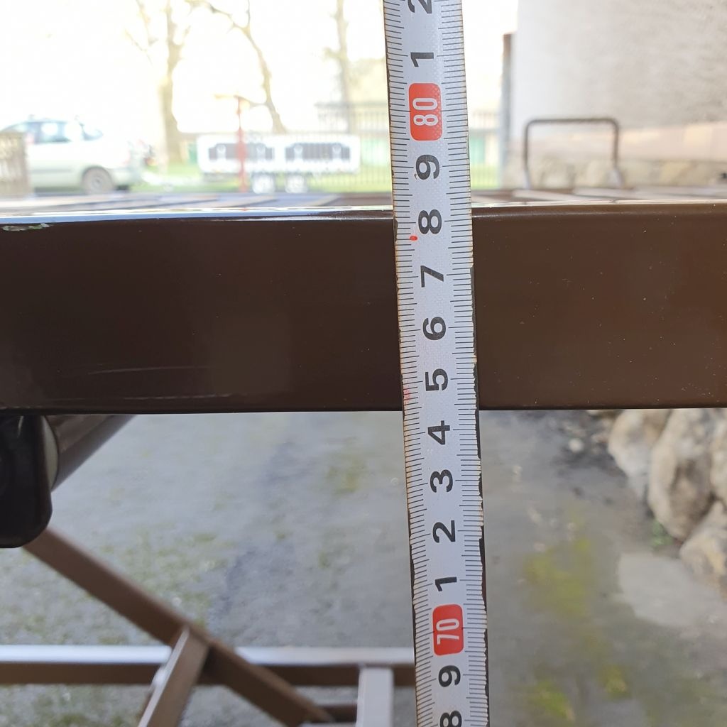 Zvedací ponk - rám - výškově elektricky polohovatelný - 9