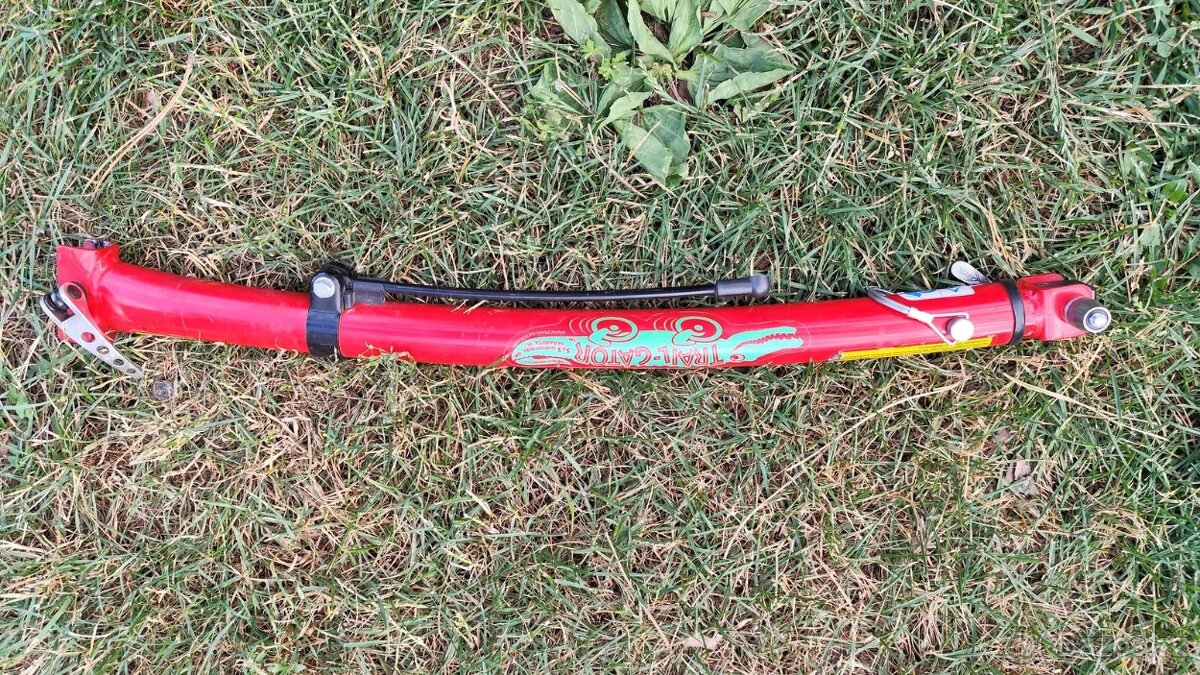 Ghost Race Powerkid 16" s kolečky a tažnou tyčí Trail Gator - 9