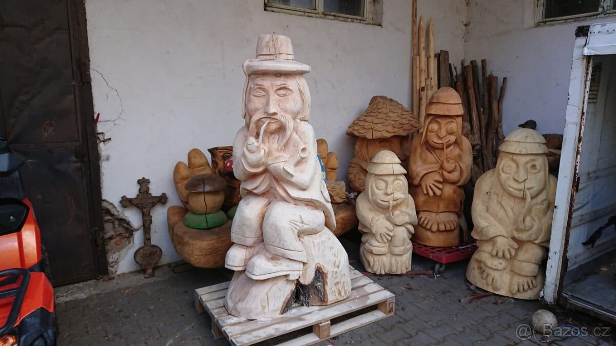 Dřevěné sochy - 9