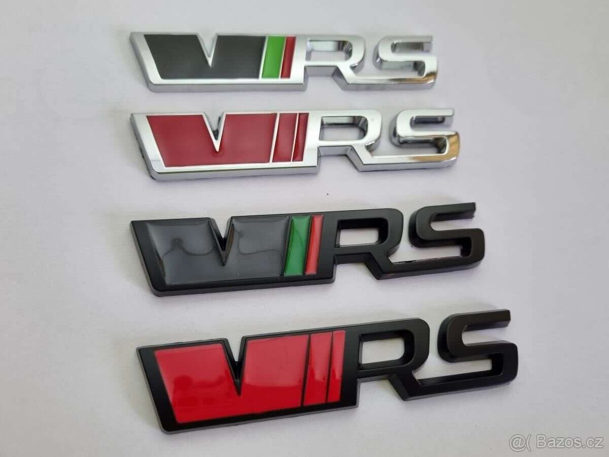 SKODA VRS LOGO RS NAPIS - 9