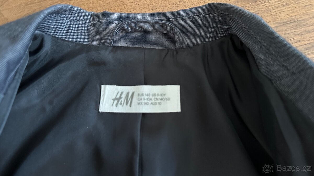 NOVÝ společenský oblek H&M vel. 140 - 9