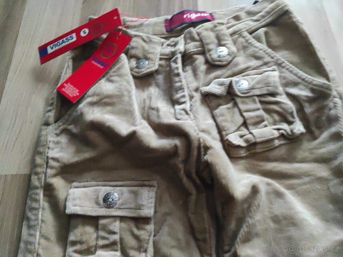 Nové elastické manžestráky vel.S - 9