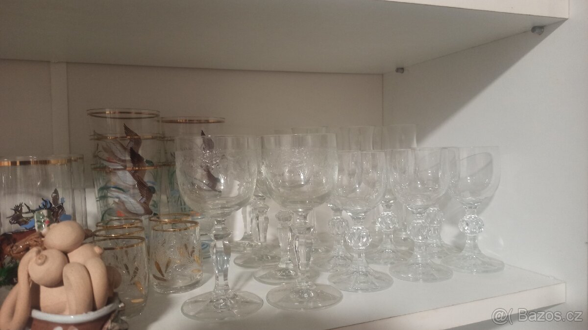 Skleničky porcelán - 9