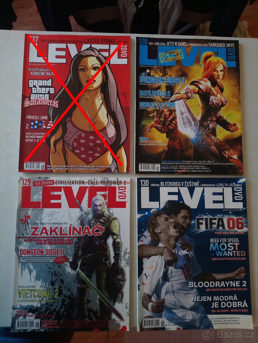 Časopisy LEVEL č. 2 - 9